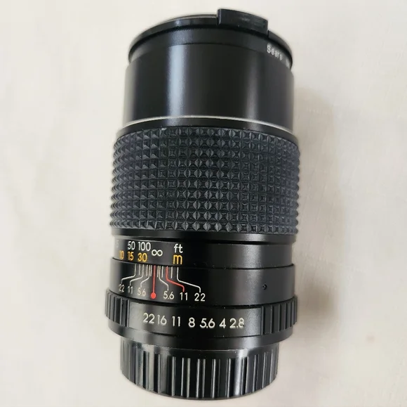 SEARS MC 135mm F2.8 Auto Lens for Canon Camera W/ Skylight cover From Japan